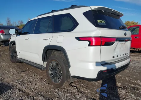 2025 Toyota Sequoia Limited из США, поврежденный, VIN 7SVAAABA1SX050774